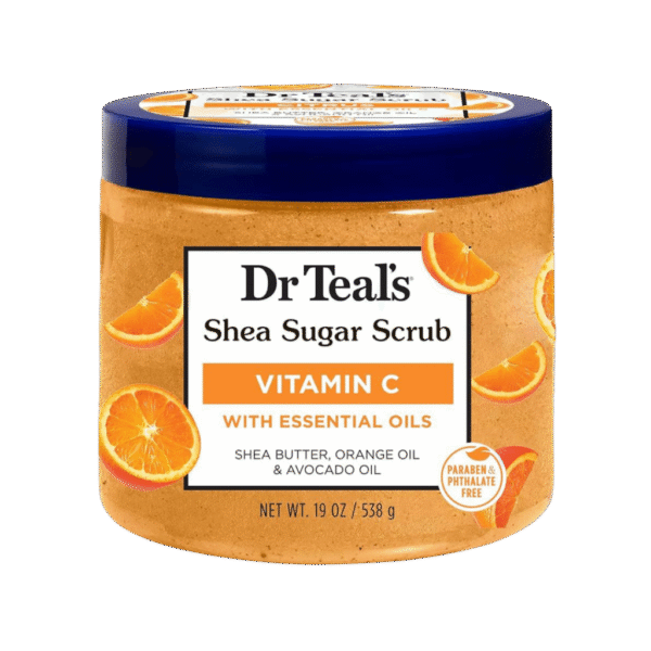 Dr Teal's Shea Sugar Body Scrub Citrus Essential Oils - 538g