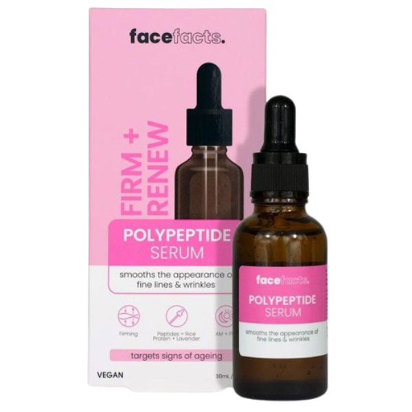 Face Facts Firm & Renew Polypeptide Serum – 30ml