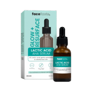 Face Facts Glow & Resurface Lactic Acid Facial Serum 30ml