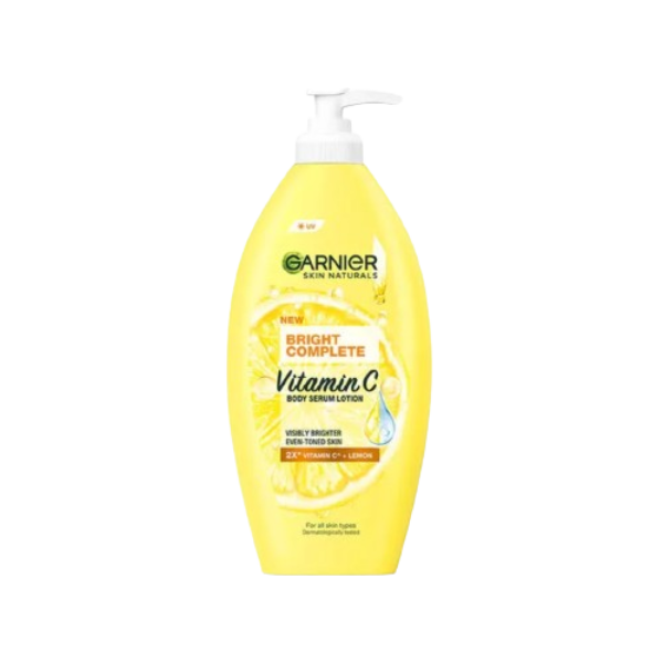 Garnier Bright Complete Vitamin C Body Serum Lotion Lemon Visibly Brighter 400ml