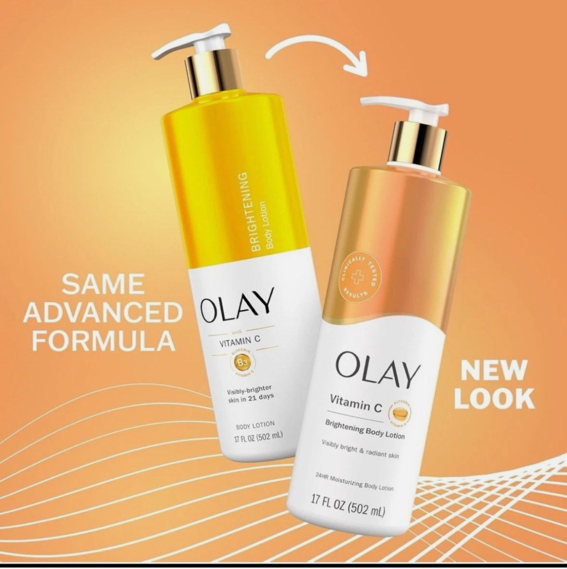 Olay Vitamin C Brightening Body Lotion 502ml