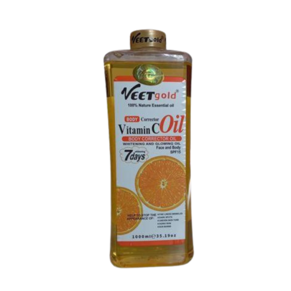 Veetgold Body Corrector Vitamin C Oil 1000ml