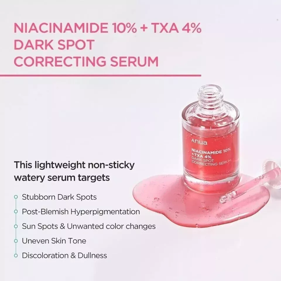 ANUA - Niacinamide10% + TXA 4% Dark Spot Removing Serum - 30ml - Image 2