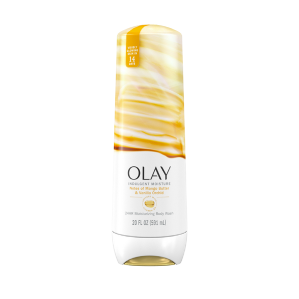 Olay Indulgent Moisture Body Wash Notes of Mango Butter and Vanilla Orchid 591ml
