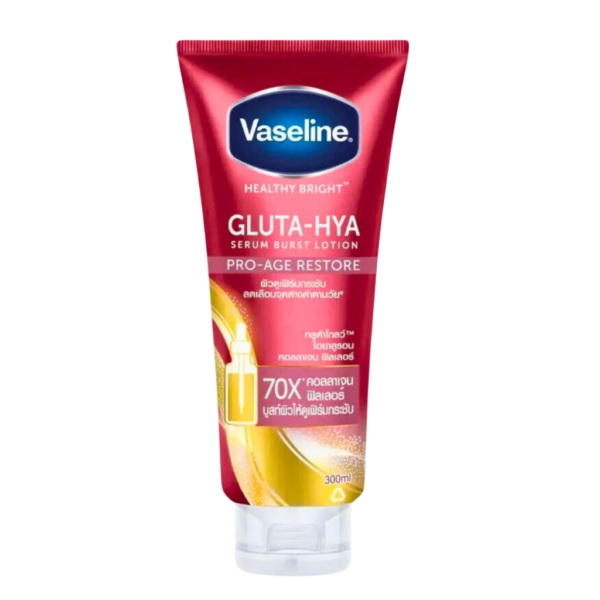 Vaseline Gluta-Hya Serum Burst Lotion Pro-Age Restore 300ml