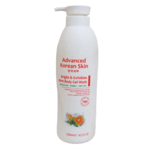 Advanced Korean Skin Bright & Exfoliate Mint Body Gel Wash 1200ml