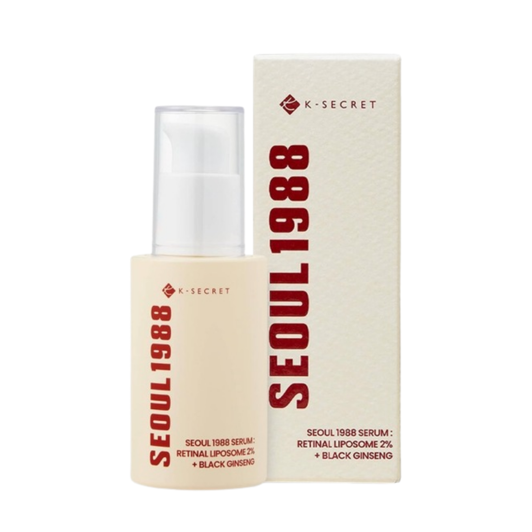 KSECRET - SEOUL 1988 Serum : Retinal Liposome 2% + Black Ginseng 30ml