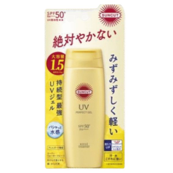 Kose - Suncut UV Perfect Gel Super Water Proof SPF50+ PA++++ 80g