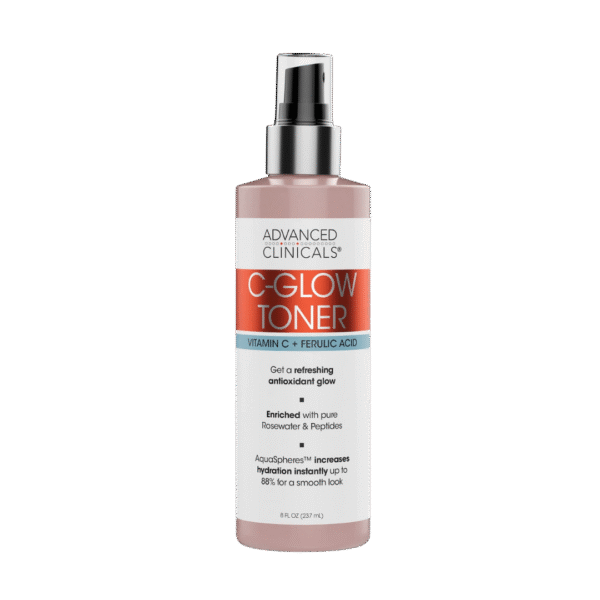 Advanced Clinicals C-Glow Toner 8oz
