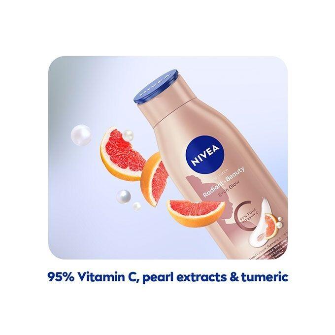 Nivea Radiant & Beauty Vitamin C lotion 400ml - Image 2